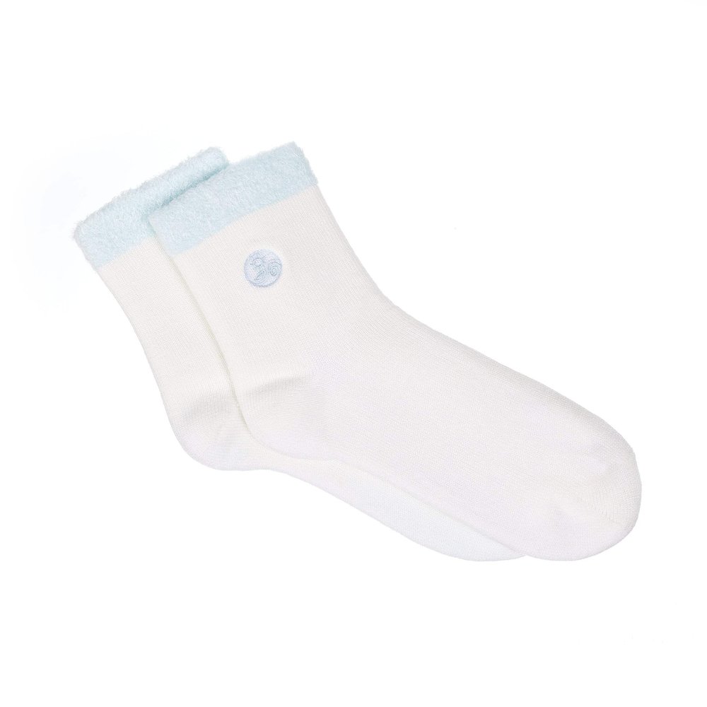 Earth Therapeutics Thermal Double Layer Socks - Blue Pink