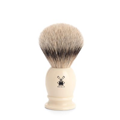 MHLE CLASSIC Silvertip Badger Luxury Natural Shaving Brush
