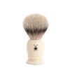 MHLE CLASSIC Silvertip Badger Luxury Natural Shaving Brush view 1