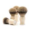 MHLE CLASSIC Silvertip Badger Luxury Natural Shaving Brush view 2