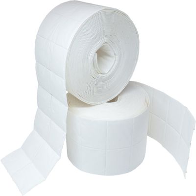 1000 cellulose pads 5 x 4 cm = 2 rolls of lint-free cellulose pads, 13-ply, very absorbent
