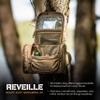 HAZARD 4 Reveille: Rugged Grooming Kit/Heavy-Duty Toiletry Bag - Black, 11.8 x 8.3 x 4.7 inches view 2