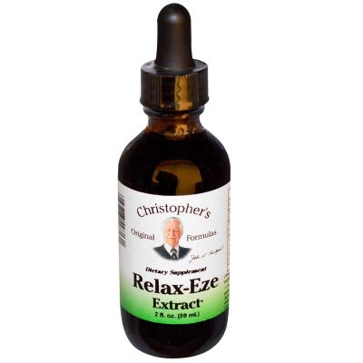 Christopher's Original Formulas Relax-Eze Extract | 2 fl oz | Herbal Liquid Formula for Relaxation Support | No Fillers or Chemicals | USA Made