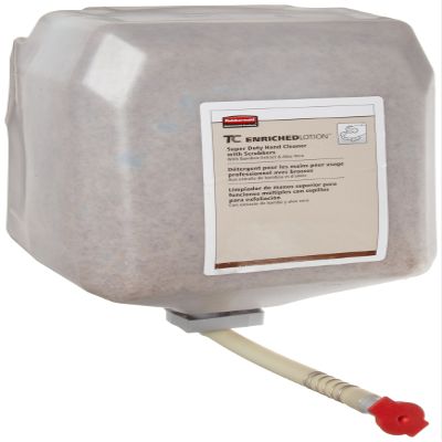Rubbermaid Commercial 1780878 Enriched Professional Super-Duty Hand Cleaner Lotion with Scrubbers, 5-liter