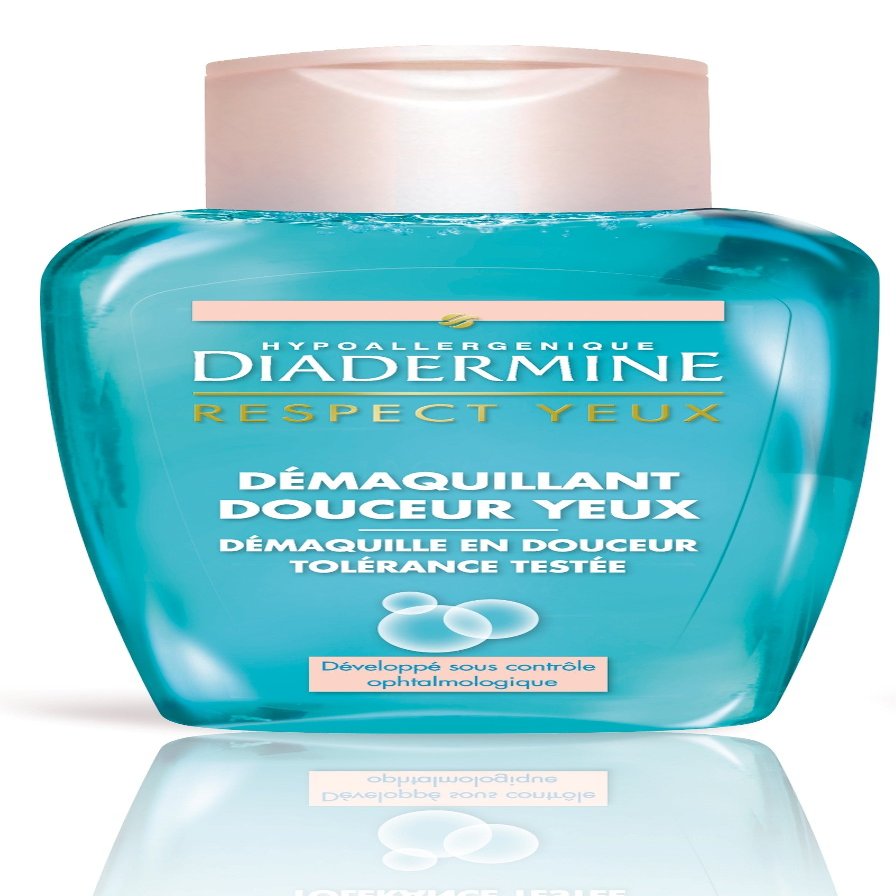 Diadermine Gentle Eye Makeup Remover, Sensitive Eyes Formula, 125ml