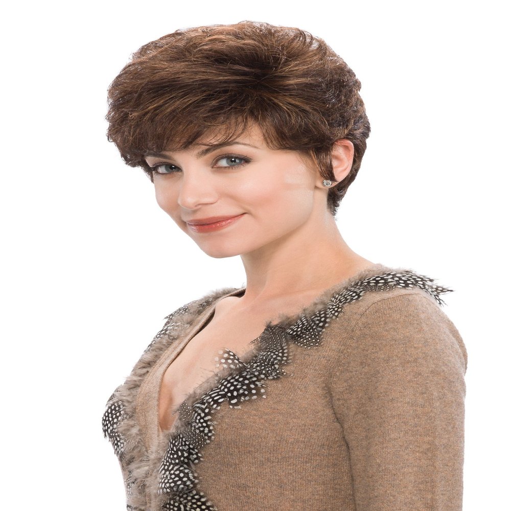 Tony of Beverly Womens Synthetic Wig ''Tess''-12HL6: 6 w/12 hi-lights