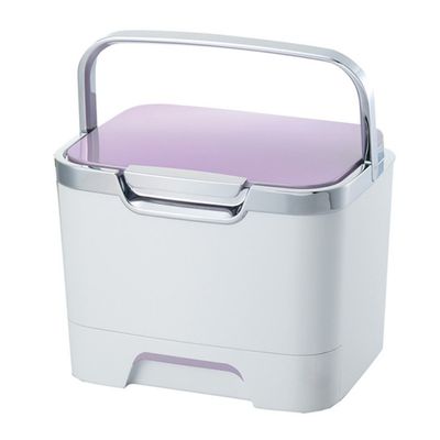 MI MI Creations DX COB-350 Cosmetics Box, Made in Japan, Large Capacity, Excellent Storage Box, Purple