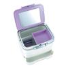 MI MI Creations DX COB-350 Cosmetics Box, Made in Japan, Large Capacity, Excellent Storage Box, Purple view 3