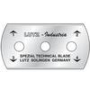 Gundlach No. 295-20 Uni-Cutter 3-Hole Razor Blades (20/Tube) view 1