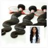 100% Unprocessed Virgin Peruvian Body Wave Hair Extentions Wefts 100g each bundle22, 24, 26 view 1