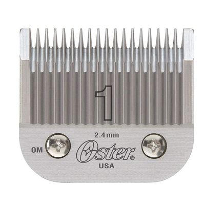 Oster Professional Detachable Clipper Blade, 1 2.4mm, Fits Models Classic 76/ Star-Teq/Powerline/Outlaw