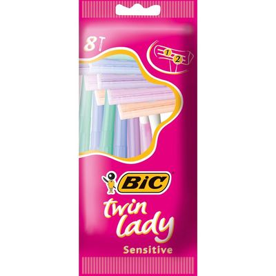 Bic Twin Lady Shavers - Pouch of 2