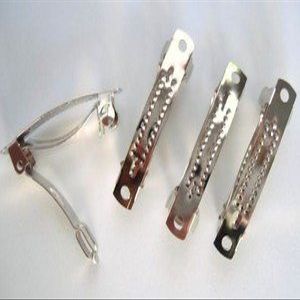 1000pc Small Silver Barrette French Clips (A7-30mm) Wholesale