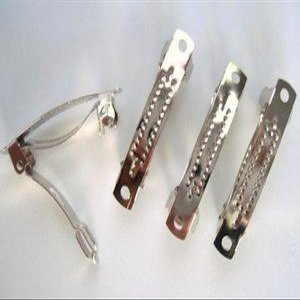 1000pc Small Silver Barrette French Clips (A7-30mm) Wholesale