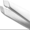 ZWILLING Slant Tweezer (plucking eyebrows, removing splinters, hand-finished, roughened tips), Polished, Silver, 3.5 inch view 4