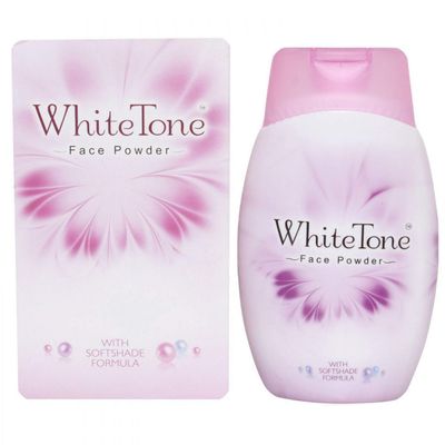 White Tone Face Powder with Soft Shade Formula - 50g/1.76 Oz