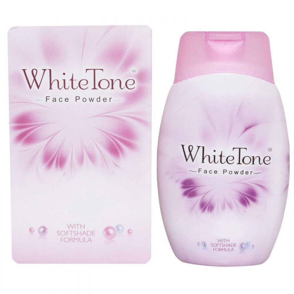 White Tone Face Powder with Soft Shade Formula - 50g/1.76 Oz