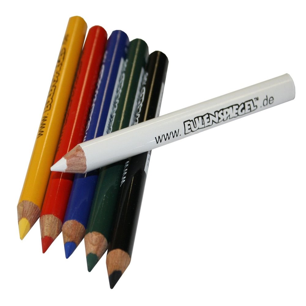 Owl Mirror 626269 Makeup Crayons 6 Pack Sharpening