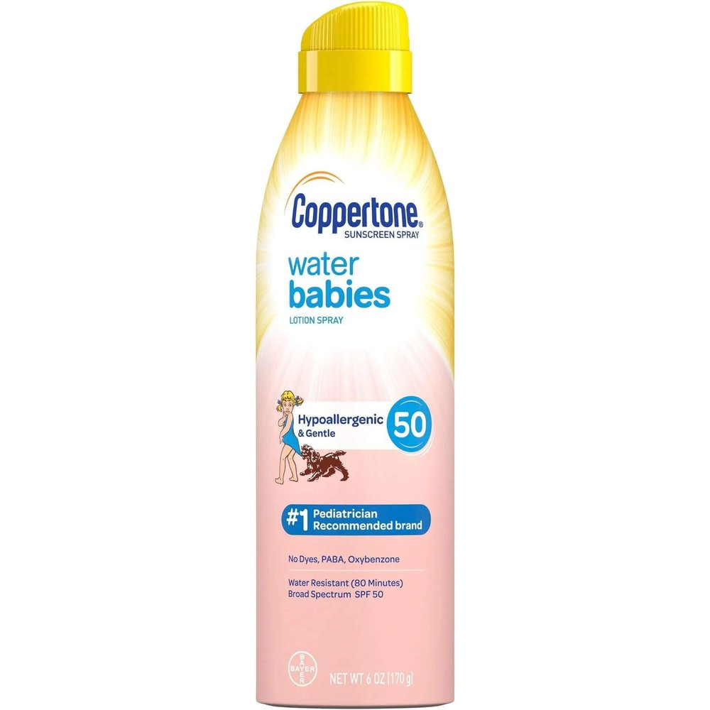 Coppertone Waterbabies - Waterbabies Qc Ltn Spray SPF 50, 6 Fl Oz (CT00169)