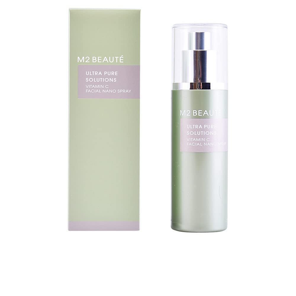 m 2 beaut Ultra Pure Solutions Vitamin C Facial Nano Spray Women 2.5 oz