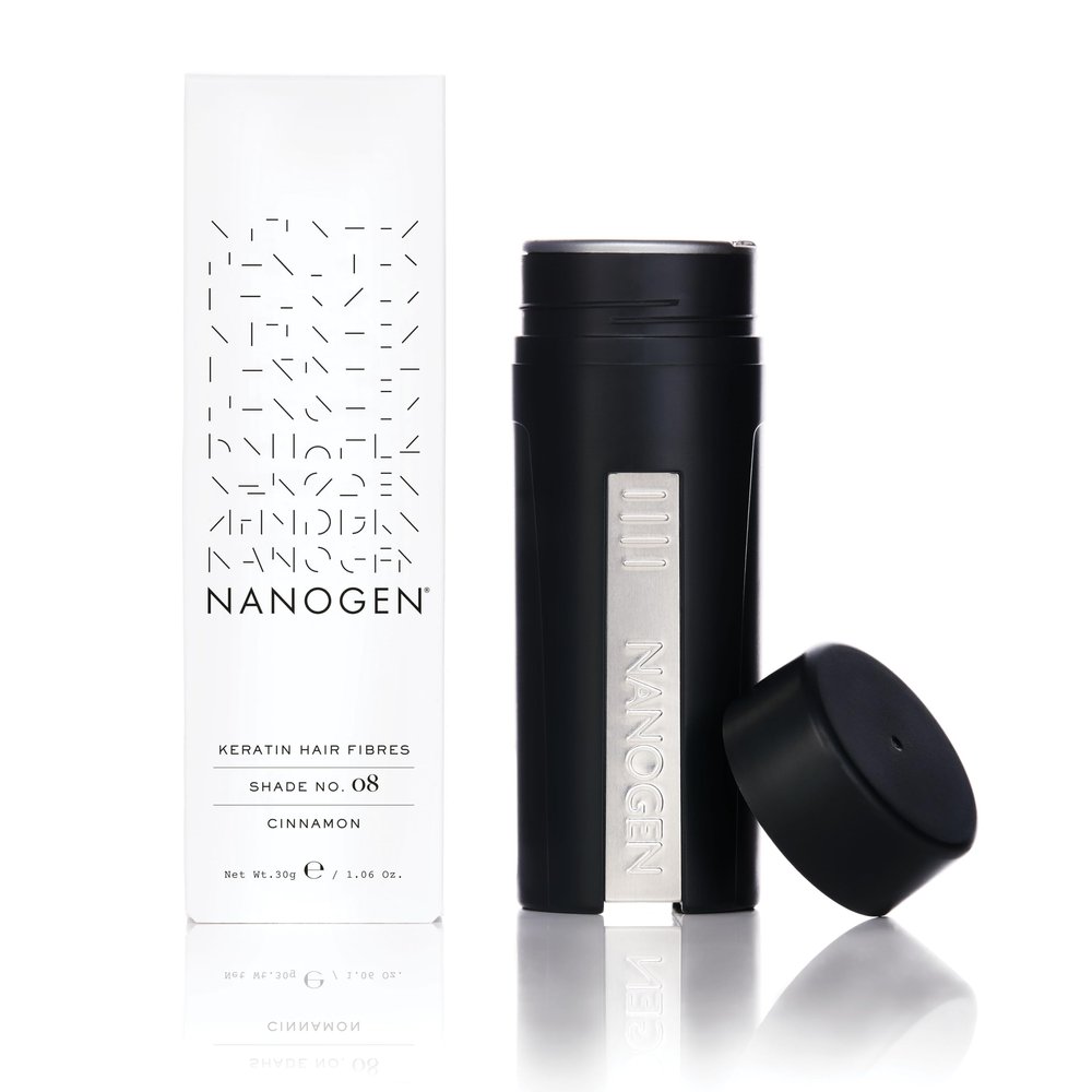 Nanogen Keratin Hair Fibers,, 30-grams, Cinnamon