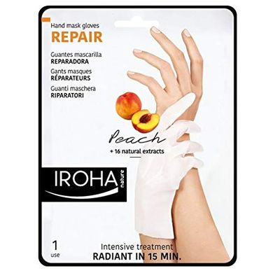 Iroha Handschuhmaske - Peach Glove Mask - Regenerating, 2-Pack (2 x 2 pieces)