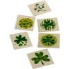 12 Green St. Patrick's Day Temporary Tattoos Shamrock Irish view 1