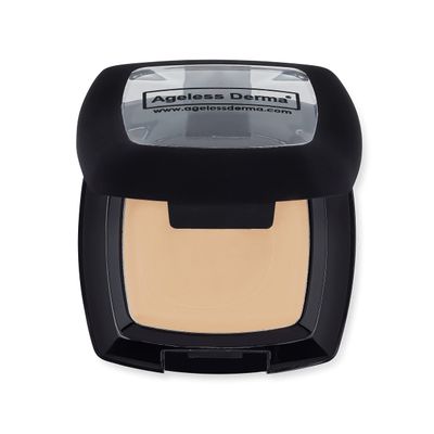Ageless Derma Camoufleur Mineral Makeup Cream Under Eye Concealer Wheat. This Anti Aging Concealer has No Paraben and made in USA