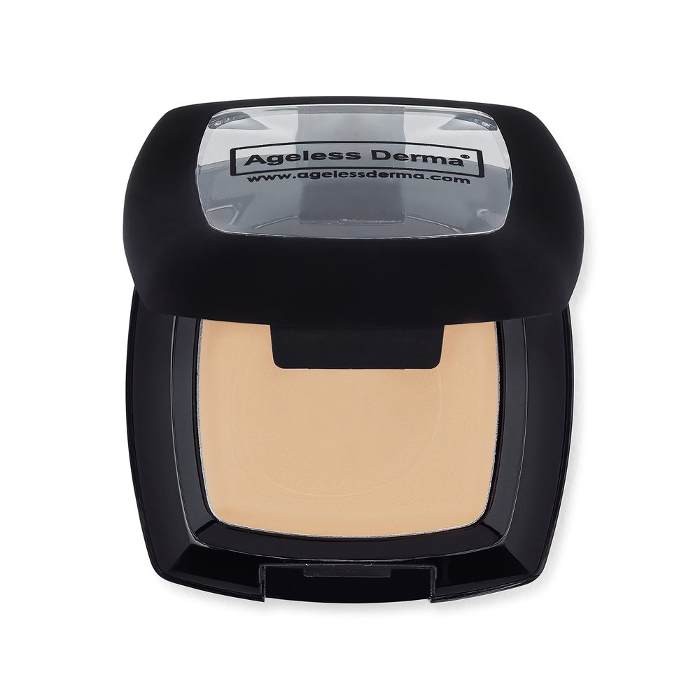 Ageless Derma Camoufleur Mineral Makeup Cream Under Eye Concealer Wheat. This Anti Aging Concealer has No Paraben and made in USA