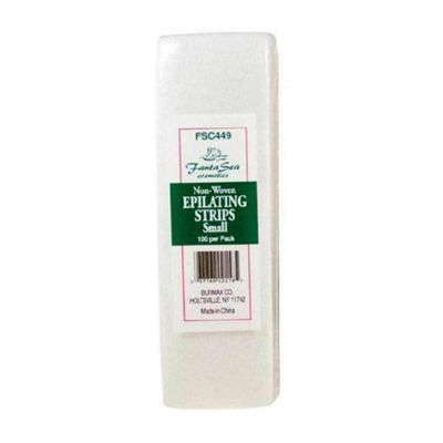 Burmax Fantasea Cosmetics Small Wax Non-Woven Epilating Strips 1-1/2"w X 5" l