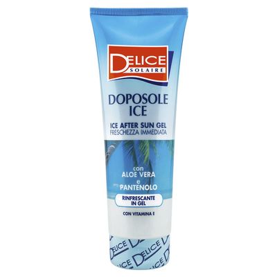 DELICE ICE After Sun Apres Sun GEL Aloe Vera +Vitamin E 250ml