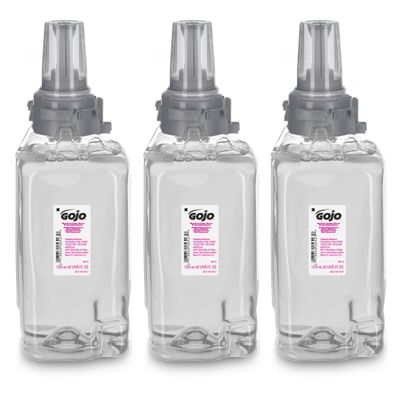 GOJO ADX-12 Antibacterial Foam Soap Refill, Plum, 3ct x 1250 mL - 8812-03