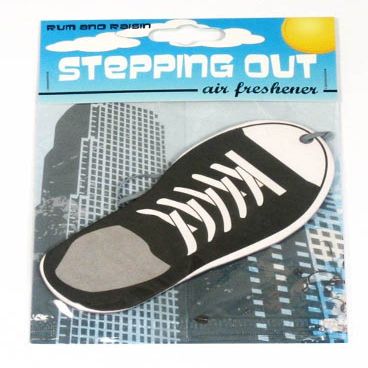 Stepping Out AIR FRESHENER - Black Sneaker