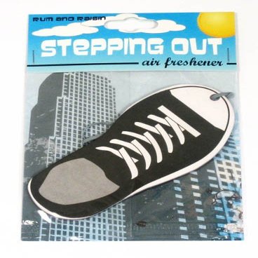 Stepping Out AIR FRESHENER - Black Sneaker