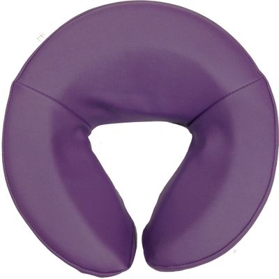 Therapist's Choice Deluxe Massage Face Cradle Cushion for Massage Tables & Massage Chairs (Purple)