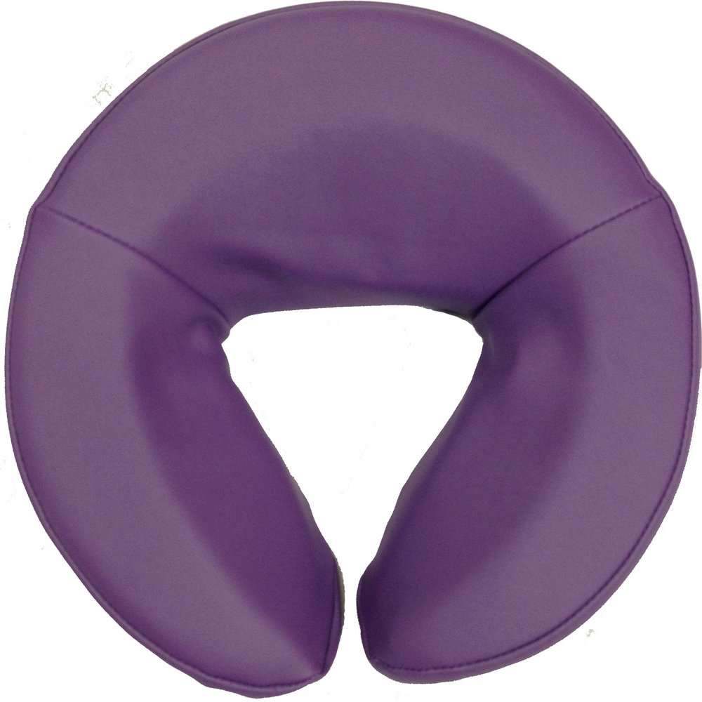 Therapist's Choice Deluxe Massage Face Cradle Cushion for Massage Tables & Massage Chairs (Purple)