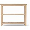 Anderson Teak SPA-4720 SPA 2-Shelf Towel Console view 3