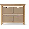 Anderson Teak SPA-4720 SPA 2-Shelf Towel Console view 4