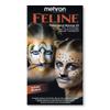 Mehron Makeup Premium Character Kits| Makeup Kits for Halloween & Cosplay| Made in the USA | Complete Kit | Includes all Tools & Instructions on How to Create the Look | (Feline/Cat) view 1