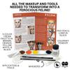 Mehron Makeup Premium Character Kits| Makeup Kits for Halloween & Cosplay| Made in the USA | Complete Kit | Includes all Tools & Instructions on How to Create the Look | (Feline/Cat) view 2
