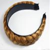 Beautiful Headband Hair Wig Braided Dark Gold so Sexy H1106 view 1