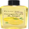 Grapefruit And Sage Bath Oil, Scented Body Oil, Relaxing Bathing Oil, 8 oz view 1