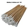 (Single Sided Regular Tip) Type-III 100pc Gun Cleaning 6 Inch American Made Cotton Swabs view 4