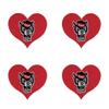 Fan-A-Peel North Carolina State Waterless Temporary Tattoos - Hypoallergenic Peel and Stick Waterproof Temporary Tattoos view 2