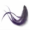 1 Dozen - Medium Pandora Blendz Rooster Saddle Whiting Hair Extension Feathers Summer Craft Supply | Moonlight Feather view 1