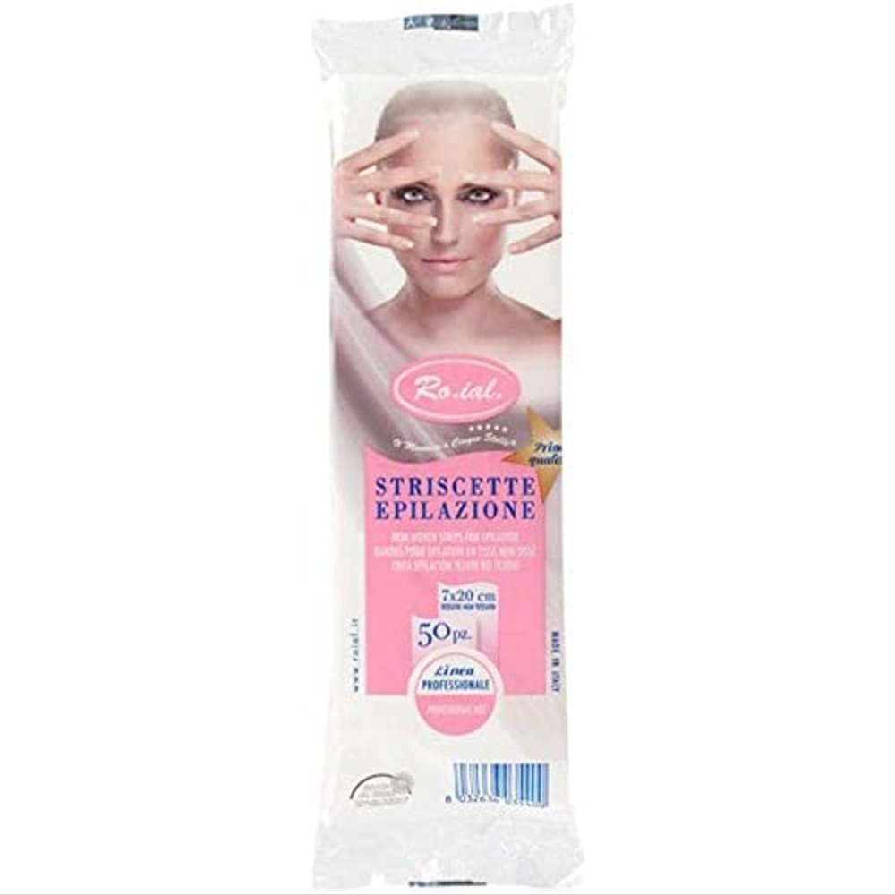 ro. 'ial Precut Strips for Epilation Strips, 50 Pieces