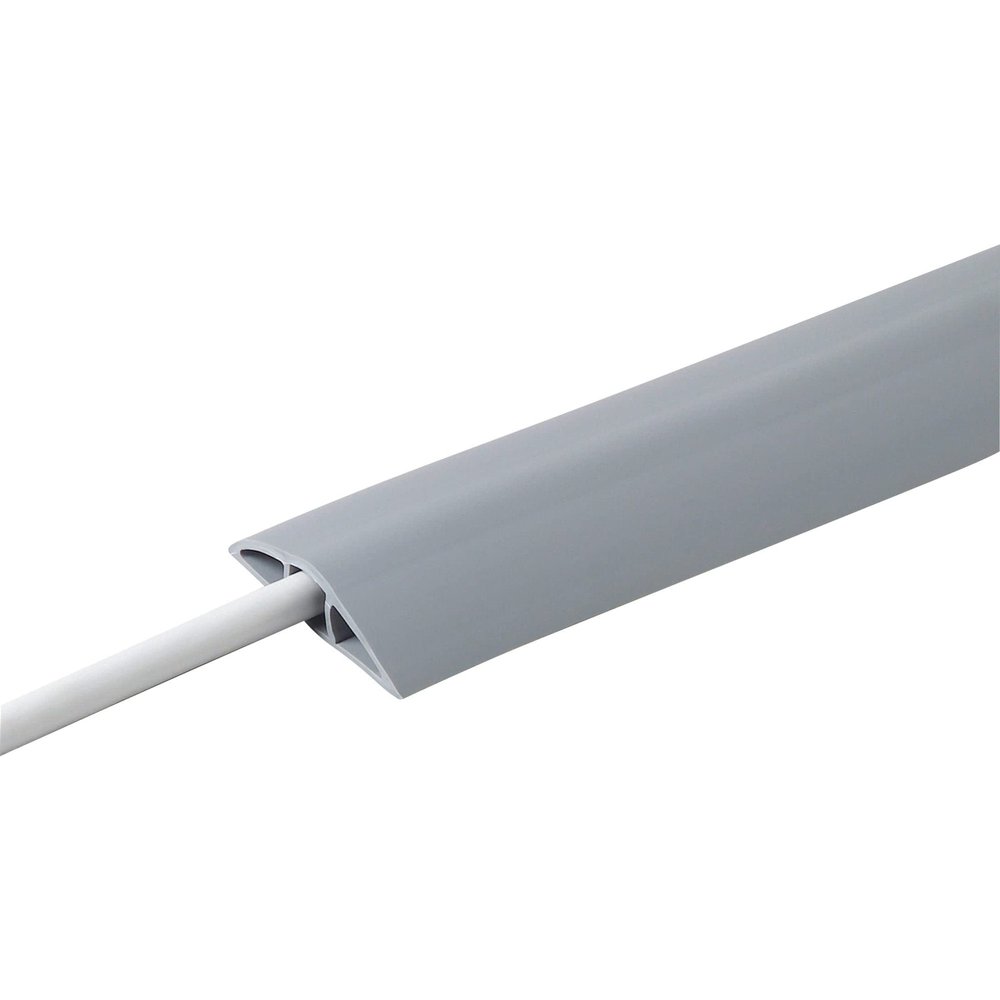 Belkin Cord Concealer, 2 1/2"W x 1/2"H x 6'L, Gray