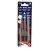 Mayhew 47502 1-2-3/32-Inch Carded Nail Set, 3-Piece view 2