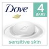 Case of Dove Sensitive Skin Unscented Moisturizing Cream Beauty Bars, 4.25 OZ (24 Total) view 4