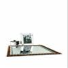 Allure Vanessa Clear Jewel Accent Mirror Vanity Set, Amber view 1